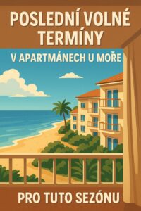 Poslední volné termíny pro Vaši dovolenou.